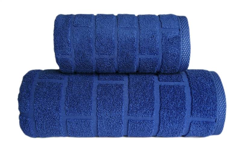 Ręcznik Greno Brick 70x140 Granatowy