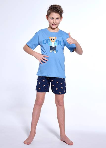 Piżama Cornette Boy Cool niebieski 152 k