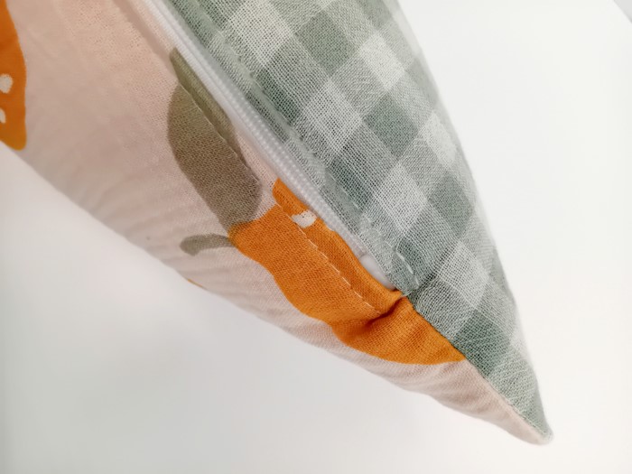 Poszewka muślin Martuli 40x40 CYTRYNKI