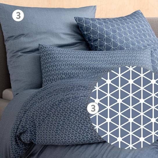 Pościel Estella Jersey 200x220 Romeo 6872 Navy
