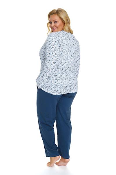 Piżama Dr Nap damska PB.5282 Navy Bloom XL