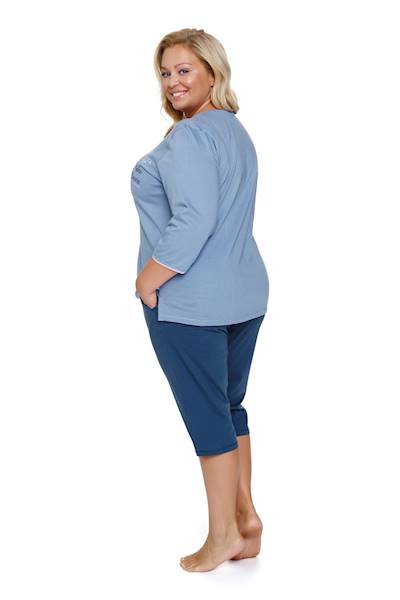 Piżama Dr Nap damska PB.7262 Sky Blue XL