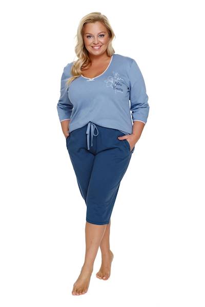 Piżama Dr Nap damska PB.7262 Sky Blue XL
