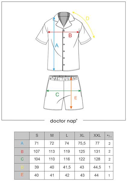 Piżama Dr Nap męska  PMB.4261 Cosmos XL
