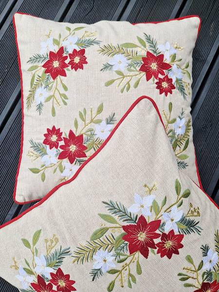 Poszewka Martuli pravi 45x45 Poinsecja