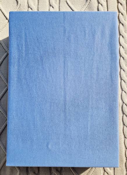Prześcieradło Martuli Jersey 100x200 38 ciemny blue