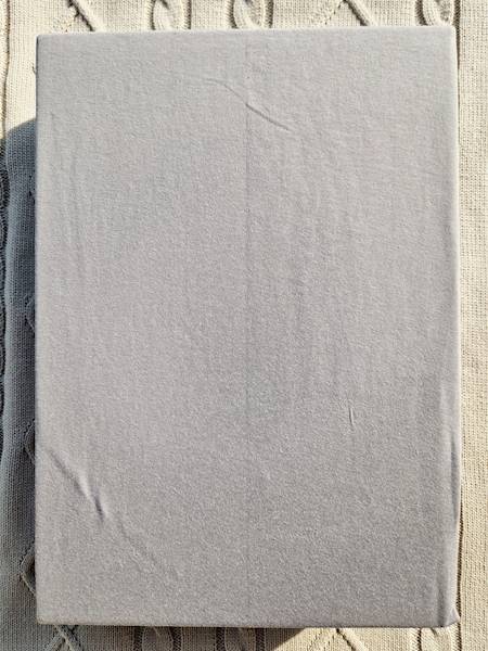 Prześcieradło Martuli Jersey 100x200 3 srebrny