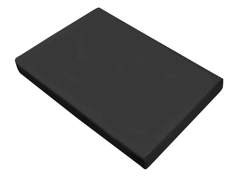 Prześcieradło Greno satynowe BEZ GUMKI 160x210 ciemny szary