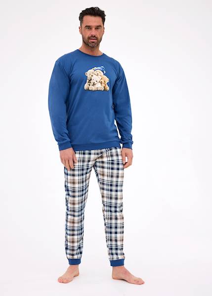 Piżama Cornette męska 115/292 Bears jeans M