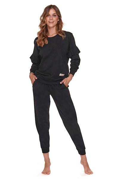 Piżama Dr Nap damska PM.4351 black XXL