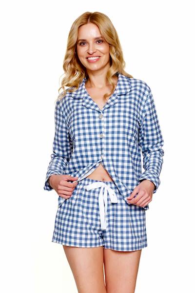 Piżama Dr Nap damska PM.7301 blue jeans 