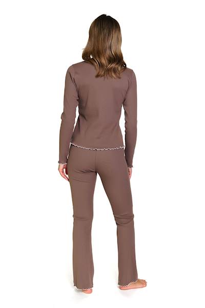 Piżama Dr Nap damska PM.7304 mocha mousse M