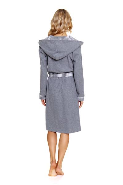 Szlafrok Damski Dr nap SWW.7229 dark grey XXL