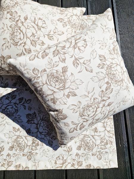Poszewka Martuli 61 45x45 Rozaria beżowa