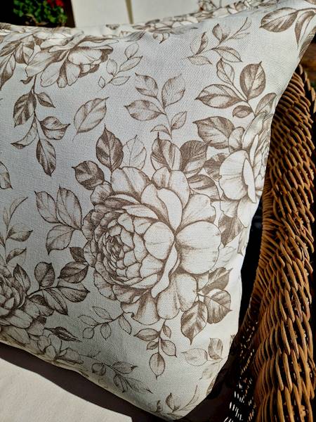Poszewka Martuli 61 45x45 Rozaria beżowa