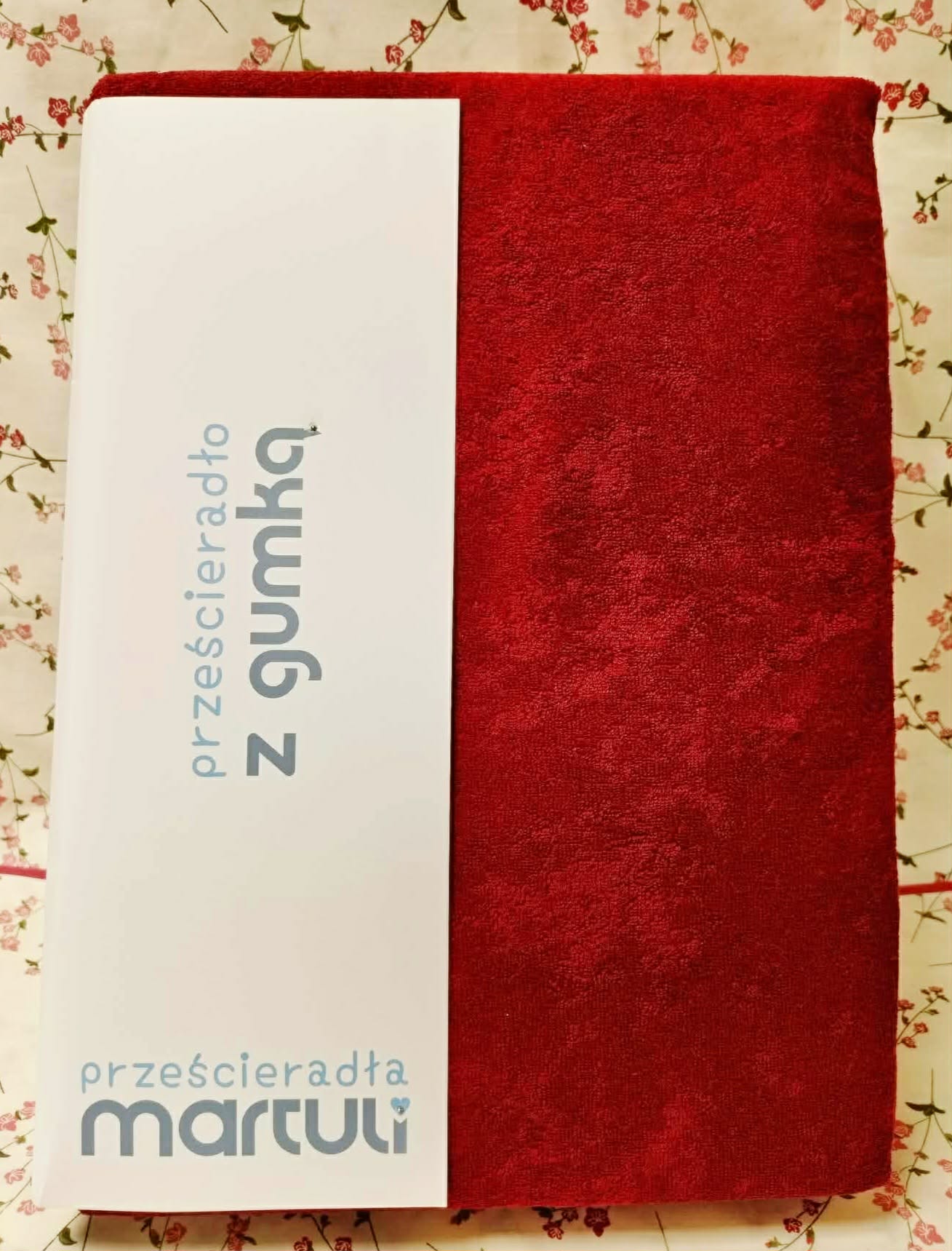 Prześcieradło Martuli Frotte 160x200 37 śliwkowy