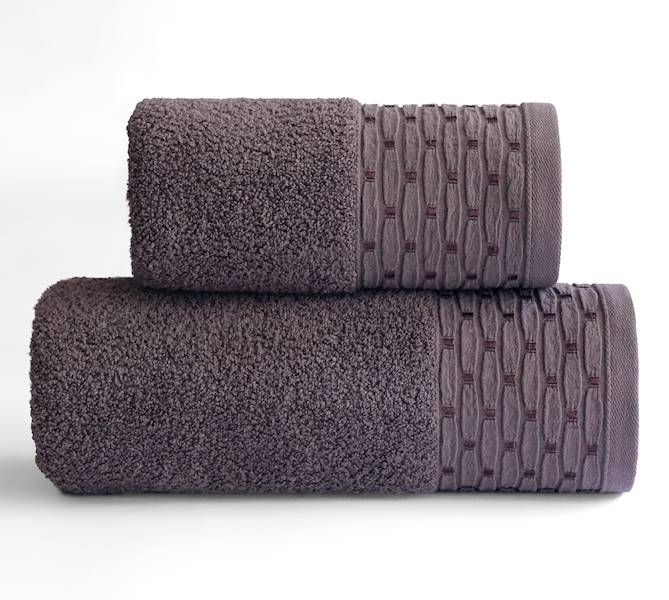 Ręcznik Greno New Chic 70x130 Stalowy brąz