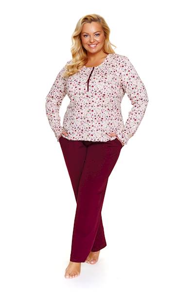 Piżama Dr Nap damska PM.7307 flores XXL