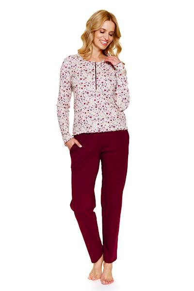 Piżama Dr Nap damska PM.7307 flores XXXL