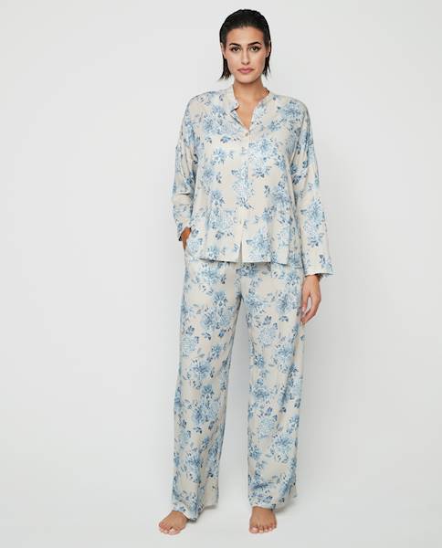 Piżama Selmark P10776 Azul XXL