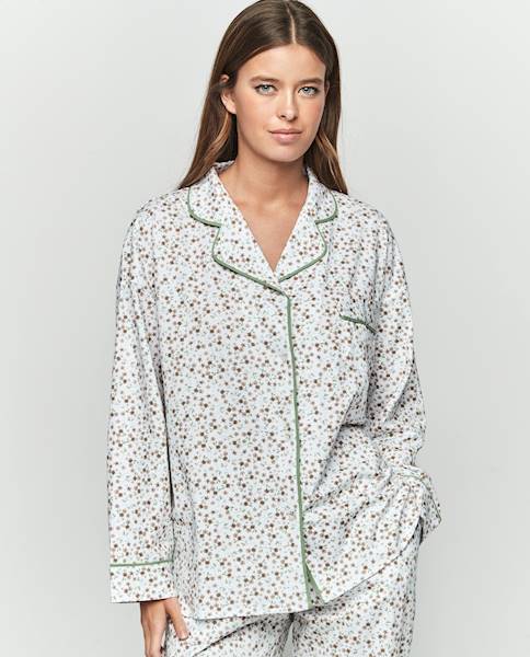 Piżama Selmark P11176 Taupe XL