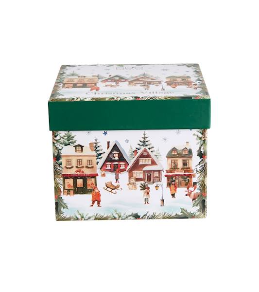 Filiżanka DUO ze spodkiem 270mlx2 Christmas Village