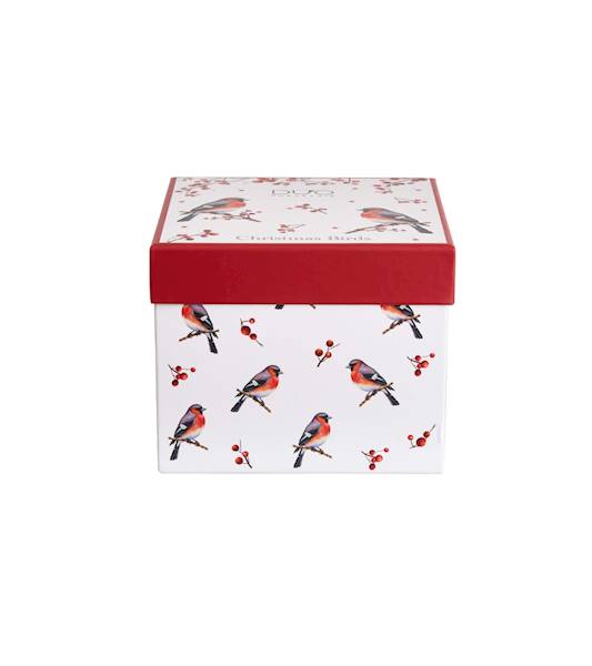 Filiżanka DUO ze spodkiem 270mlx2 Christmas Birds 3