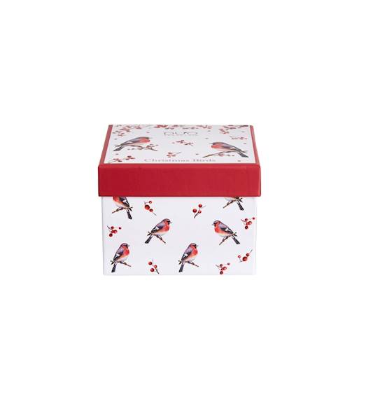 Filiżanka DUO ze spodkiem espresso 2x90ml Christmas Birds 3