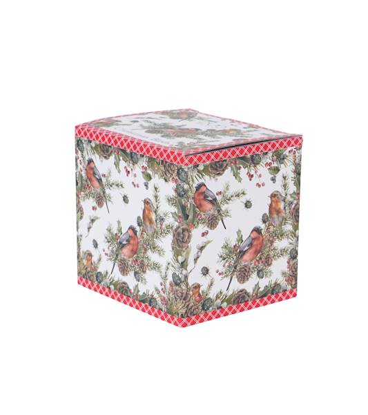 Kubek DUO 430ml baryłka z zaparzaczem Christmas Birds 1