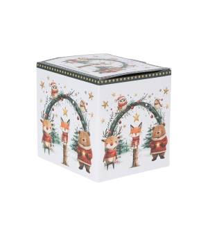 Kubek DUO 430ml baryłka z zaparzaczem Christmas Cuties 2