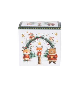 Kubek DUO 430ml baryłka z zaparzaczem Christmas Cuties 2