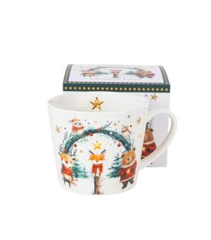 Kubek DUO 600ml prosty Christmas Cuties 2