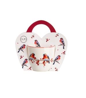 Kubek DUO 460 ml w koszyczku Christmas Birds 3
