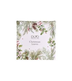 Talerz duży fi 27cm Christmas Leaves
