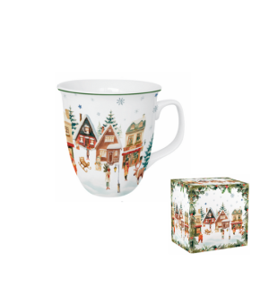 Kubek DUO 650ml Christmas Village