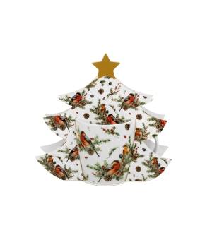 Kubek DUO 400ml w opakowaniu choinka Christmas Birds 1