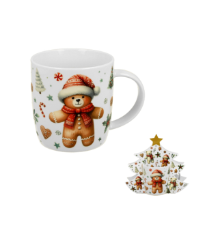 Kubek DUO 400ml w opakowaniu choinka Christmas Cuties