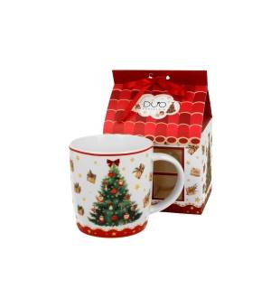 Kubek DUO 400ml w opakowaniu domek Christmas Tree 3