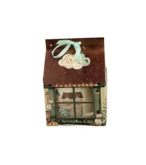 Kubek DUO 400ml w opakowaniu domek Christmas City 2