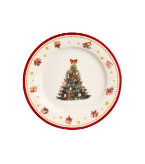 Talerz deserowy 2 szt fi 19cm Christmas Tree 3