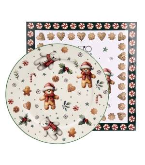 Talerz duży fi 27cm Christmas Cuties