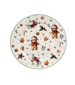 Talerz duży fi 27cm Christmas Cuties