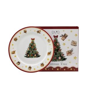 Talerz duży fi 27cm Christmas Tree 3