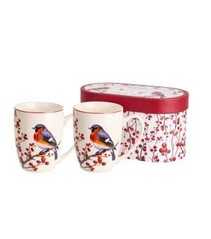 Kubek DUO 360ml classic 2 sztuki Christmas Birds 3