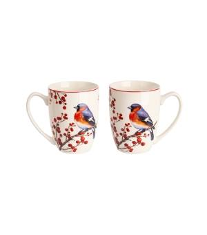 Kubek DUO 360ml classic 2 sztuki Christmas Birds 3
