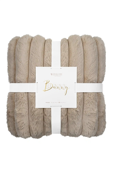 Koc Bunny 150x200 Taupe