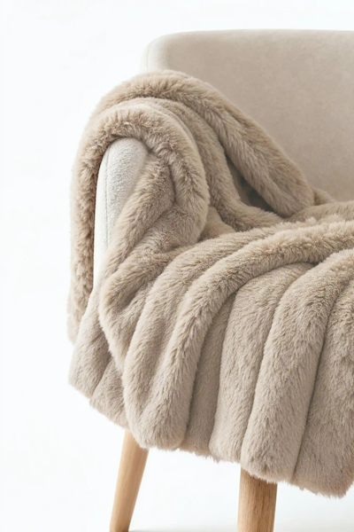 Koc Bunny 200x220 Taupe