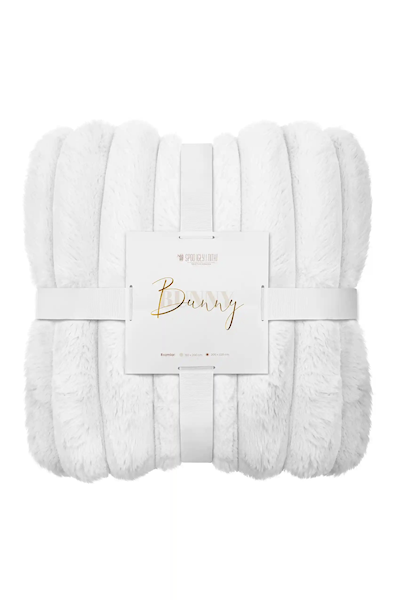 Koc Bunny 150x200 Biały