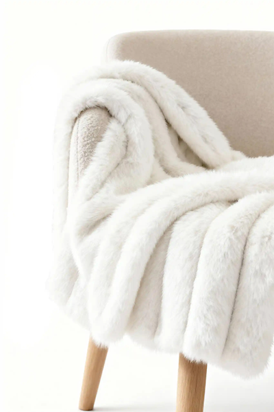 Koc Bunny 200x220 Biały