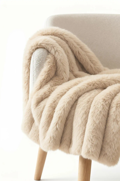 Koc Bunny 200x220 Beż